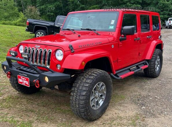 1C4BJWFG2GL182208 2016 JEEP WRANGLER Red უკანა მარჯვენა