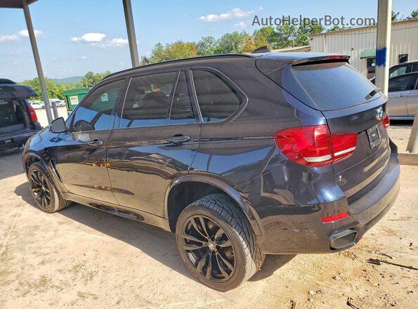 5UXKR6C50H0J84746 2017 BMW X5 Black Tył prawy