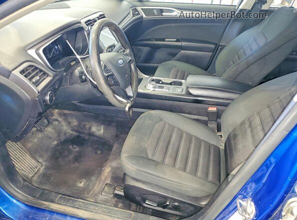 3FA6P0HDXHR272148 2017 FORD FUSION Blue Vista del salpicadero