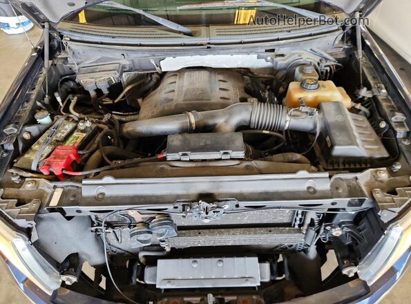 1FTFW1ET4DKD72243 2023 FORD F150 Синий Вид подкапотного пространства