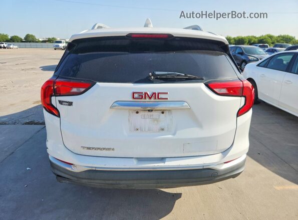 3GKALPEV7LL192165 2020 GMC TERRAIN Белый Вид салона спереди