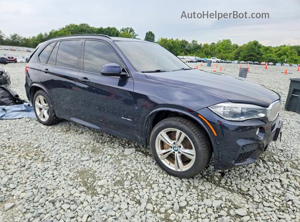5UXKR6C50J0U14582 2018 BMW X5 Blue Դիմացի տեսք