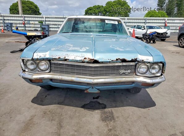 156690Y103316 1970 CHEVROLET CAPRICE Blue წინა ხედი