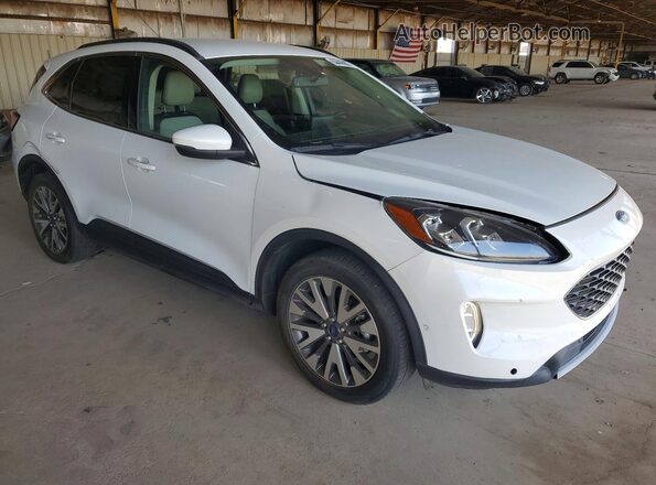 1FMCU9J95LUB15642 2020 FORD ESCAPE White Vista frontal