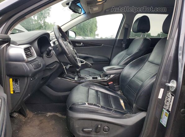 5XYPHDA11GG180776 2016 KIA SORENTO Gray Dashboard view