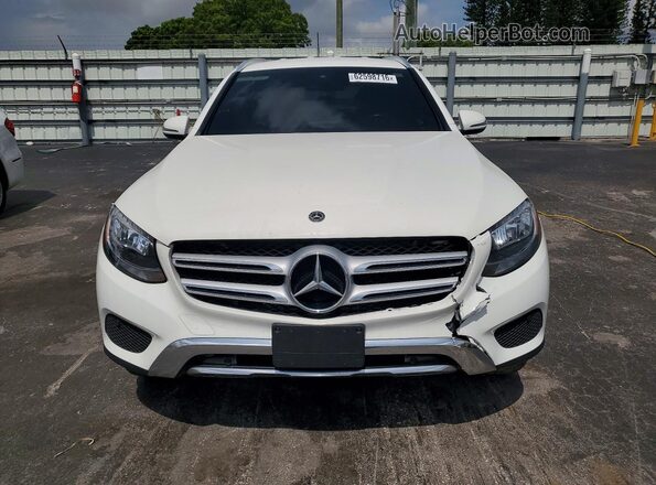 WDC0G4JB0KV157188 2019 MERCEDES-BENZ GLC-CLASS White Rear view