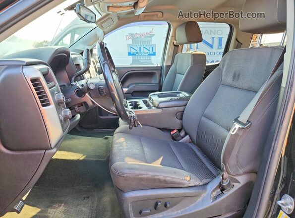 1GCVKREC2GZ405824 2016 CHEVROLET SILVERADO Black Widok deski rozdzielczej