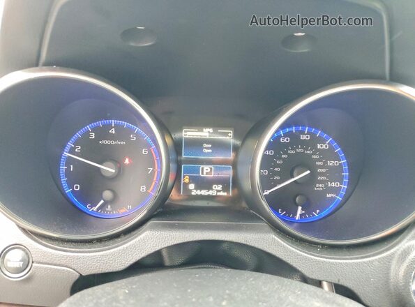4S4BSAKC0H3219904 2017 SUBARU OUTBACK Blue Вид задніх сидінь