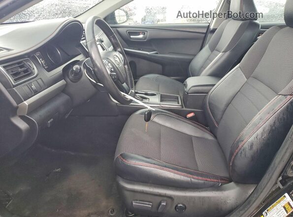 4T1BF1FK8HU795028 2017 TOYOTA CAMRY Black Առջևի վահանակի տեսք