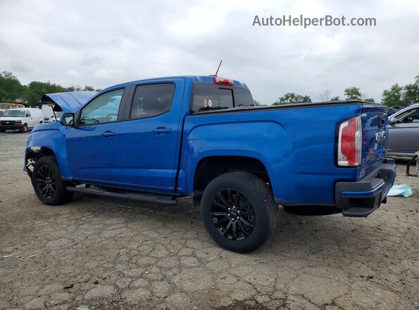 1GTG5CEN2N1164681 2022 GMC CANYON Синий Задняя правая четверть