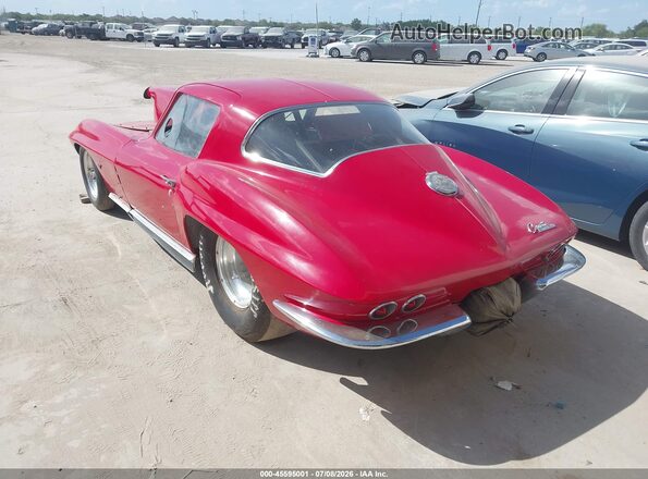 194375S121551 1970 CHEVROLET CORVETTE Красный Задняя левая четверть