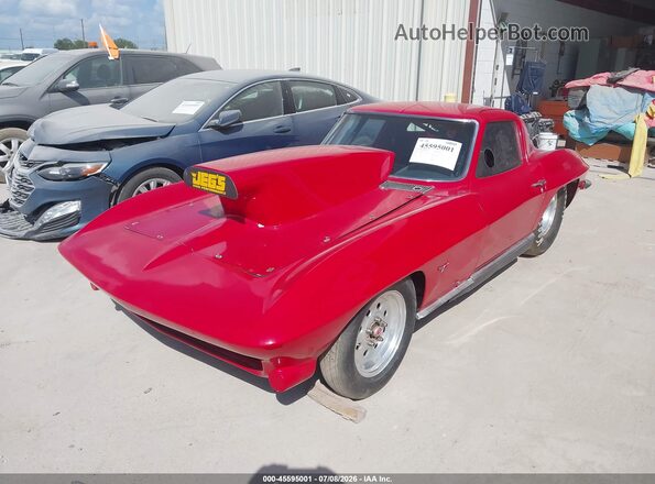194375S121551 1970 CHEVROLET CORVETTE Красный Передняя левая четверть