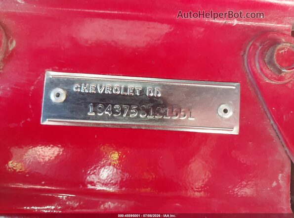 194375S121551 1970 CHEVROLET CORVETTE Красный Вид подкапотного пространства