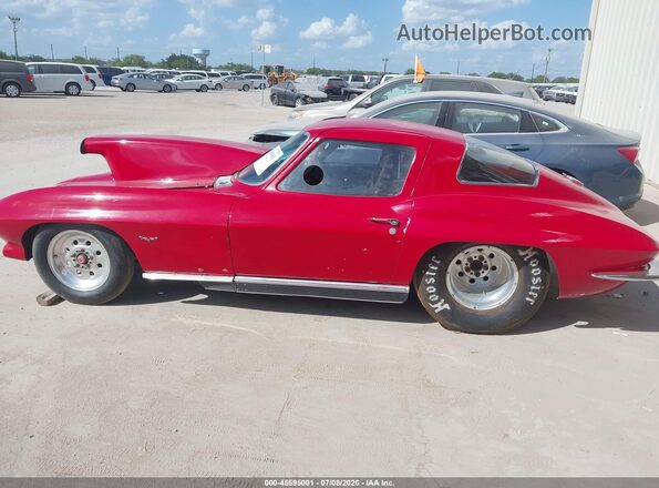 194375S121551 1970 CHEVROLET CORVETTE Красный Вид задней части салона