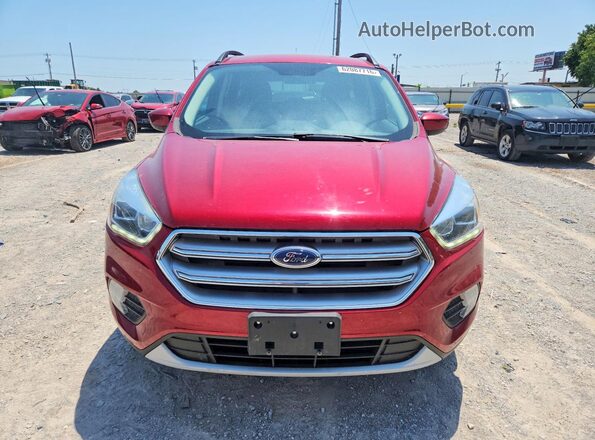 1FMCU9G93HUA82199 2017 FORD ESCAPE Red Widok z tyłu