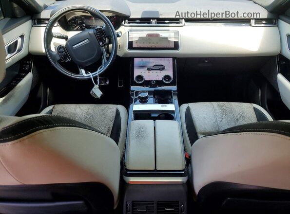 SALYL2RX8JA709950 2018 LAND ROVER RANGE Серый Вид щитка приборов