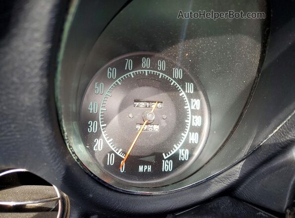194678S406428 1968 CHEVROLET CORVETTE Green Вид щитка приладів