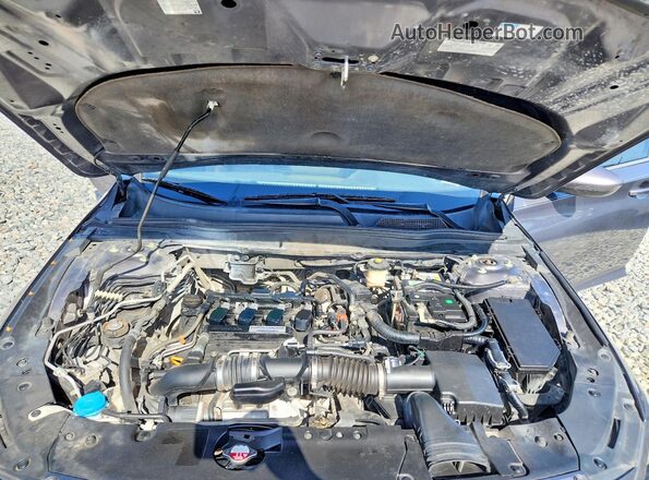 1HGCV1F3XKA103124 2019 HONDA ACCORD Gray Widok komory silnika