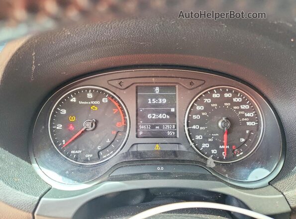 WAUAUGFF2J1036486 2018 AUDI A3 Black Вид задніх сидінь