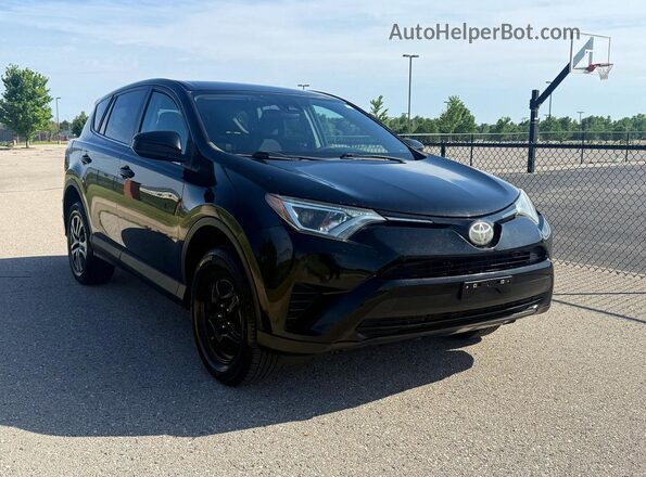 2T3ZFREV7JW467427 2018 TOYOTA RAV4 Black Trasero izquierdo