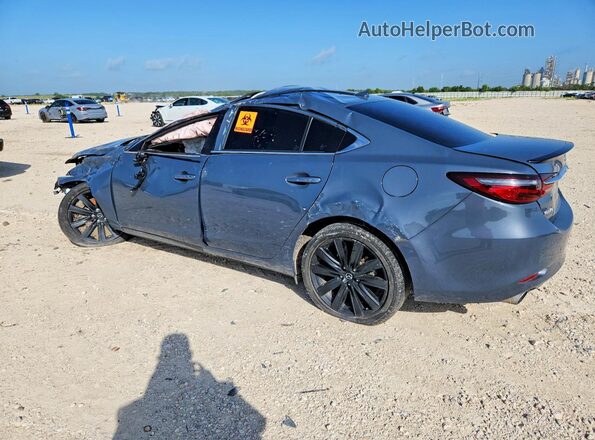 JM1GL1WYXM1617799 2021 MAZDA 6 Серый Задняя правая четверть