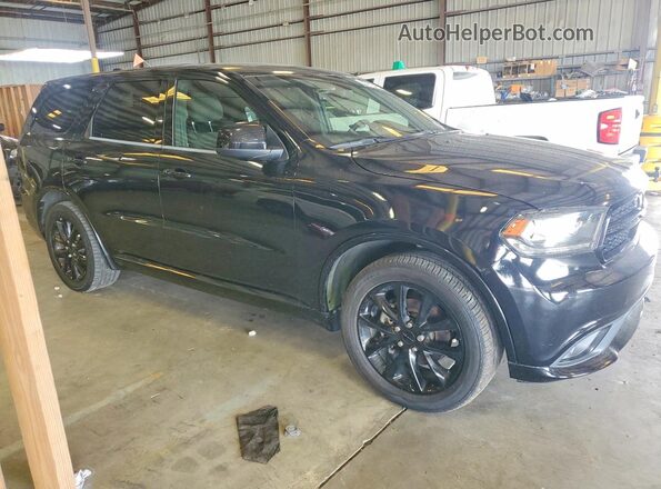 1C4RDHAG8JC205457 2018 DODGE DURANGO Черный Вид спереди