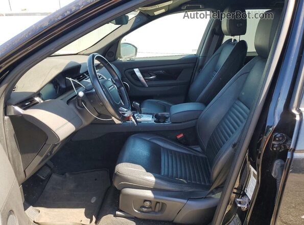 SALCJ2FX9LH836009 2020 LAND ROVER DISCOVERY Black წინა პანელის ხედი