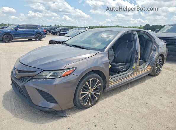 4T1G11AK8LU306499 2020 TOYOTA CAMRY Gray Trasero izquierdo
