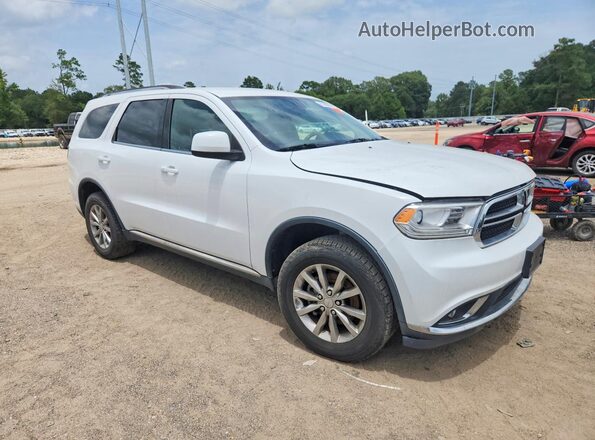 1C4RDJAG7JC224458 2018 DODGE DURANGO White Դիմացի տեսք