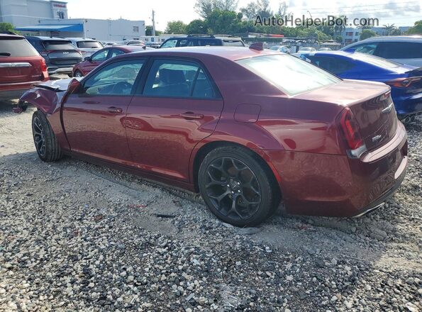 2C3CCABG5KH654015 2019 CHRYSLER 300 Burgundy Задня права чверть