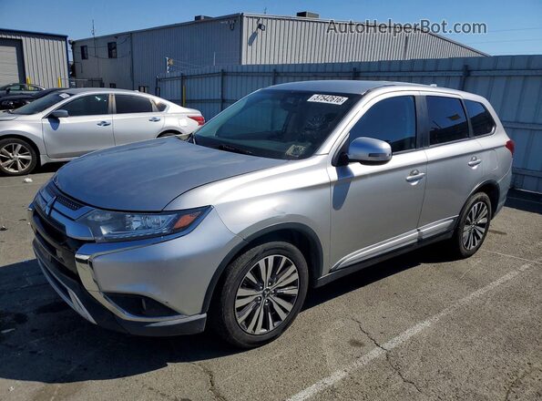 JA4AZ3A30KZ021685 2019 MITSUBISHI OUTLANDER Серебряный Задняя левая четверть