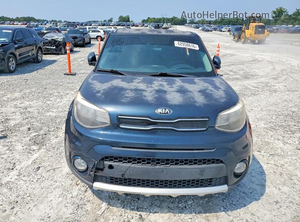 KNDJP3A5XH7425871 2017 KIA SOUL Blue უკანა ხედი