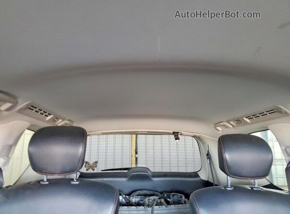 JN8AY2NF3H9304716 2017 NISSAN ARMADA Gray Rear interior view