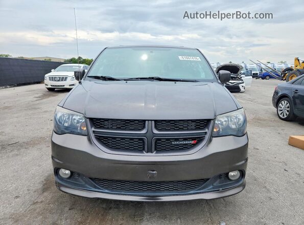 2C4RDGEG7HR765184 2017 DODGE GRAND Серый Вид сзади