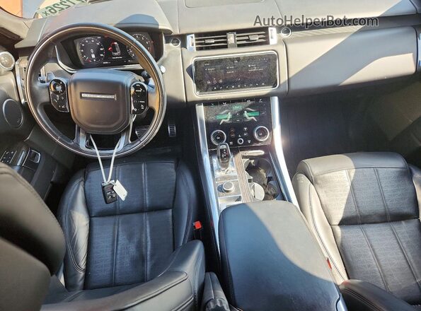 SALWV2SV8KA849380 2019 LAND ROVER RANGE Зеленый Вид щитка приборов