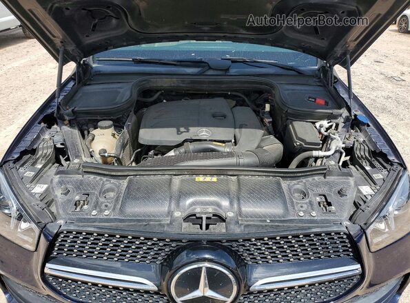 4JGFB4JB8MA495197 2021 MERCEDES-BENZ GLE-CLASS Blue Vista de la etiqueta del VIN