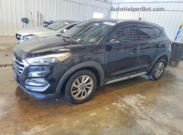 KM8J3CA47JU651629 2018 HYUNDAI TUCSON Black Tył lewy