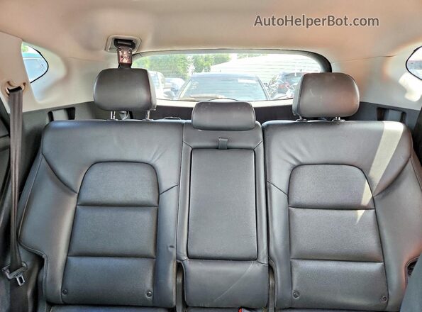 KM8J3CA24GU145960 2016 HYUNDAI TUCSON Black უკანა სალონის ხედი