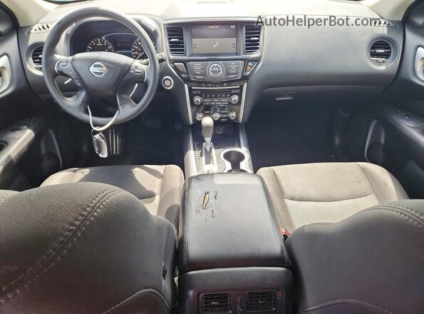 5N1DR2AM7LC629760 2020 NISSAN PATHFINDER White Սարքավորումների վահանակի տեսք