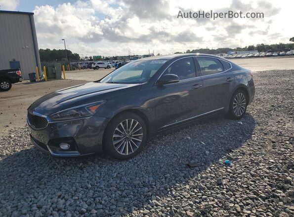 KNALB4J15J5120593 2018 KIA CADENZA Gray Trasero izquierdo