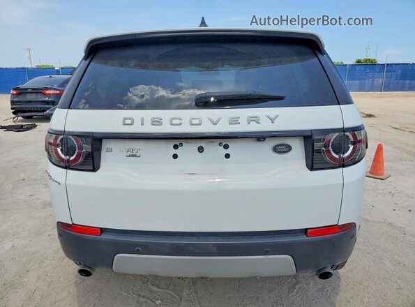 SALCR2RX7JH748352 2018 LAND ROVER DISCOVERY White წინა სალონის ხედი