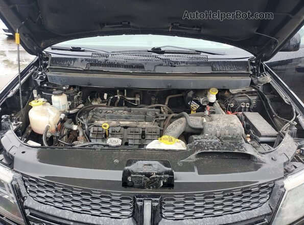 3C4PDCGB4KT731676 2019 DODGE JOURNEY Black Widok komory silnika