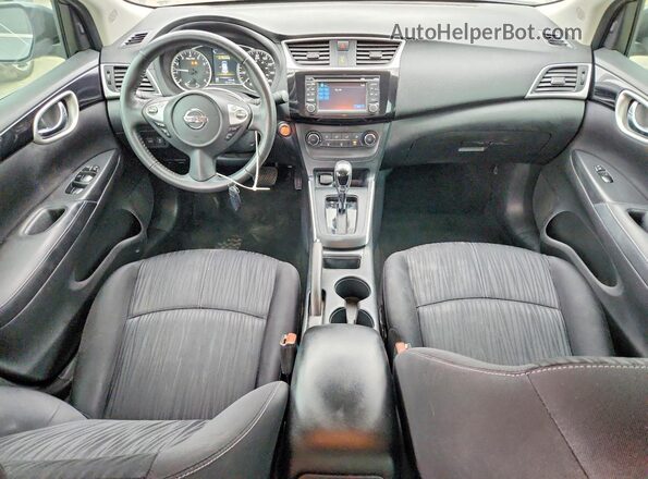 3N1AB7APXGY217139 2016 NISSAN SENTRA Gray Widok zestawu wskaźników