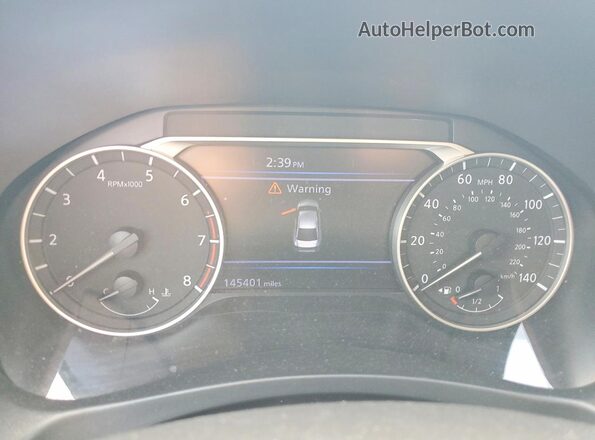 1N4BL4CV0KC167660 2019 NISSAN ALTIMA Белый Вид задних сидений