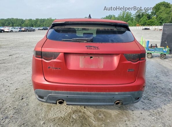 SADCS2FX2KA391757 2019 JAGUAR F-PACE Красный Вид салона спереди