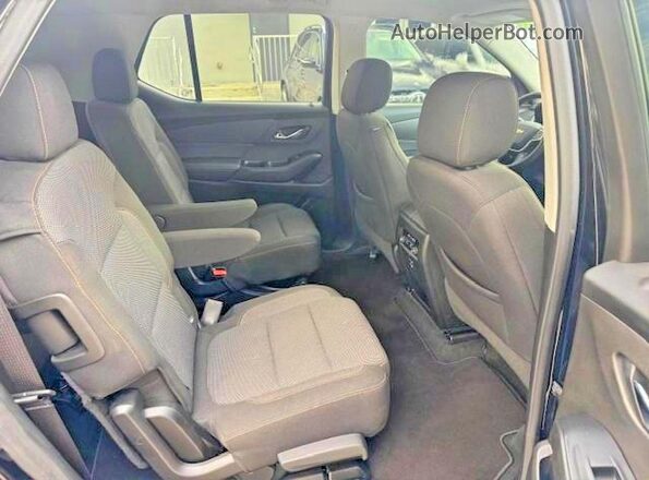 1GNERGKW7MJ168621 2021 CHEVROLET TRAVERSE Black Widok komory silnika