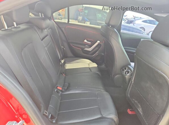 W1K3G4EB5LW042987 2020 MERCEDES-BENZ A Red Vista interior trasera