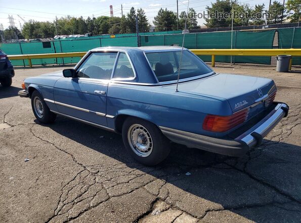 10704412057185 1979 MERCEDES-BENZ 450 Синий Задняя правая четверть