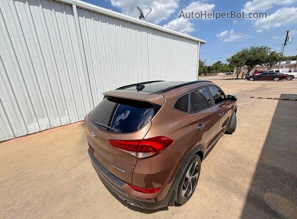 KM8J33A29GU142357 2016 HYUNDAI TUCSON Brown Widok z przodu