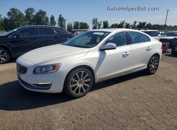 LYV402FK3GB109264 2016 VOLVO S60 Белый Задняя левая четверть